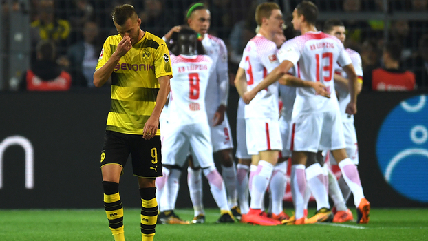 Bundesliga: Melhores momentos de Borussia Dortmund 2 x 3 RB Leipzig Assista aos melhores momentos de Borussia Dortmund 2 x 3 RB Leipzig