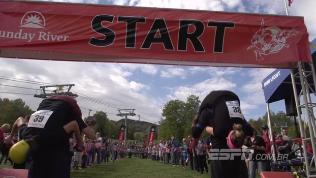 Corrida com obstáculos e prêmio em dinheiro e cerveja: conheça o Campeonato Norte-Americano de Carregamento de Esposa Corrida com obstáculos e prêmio em dinheiro e cerveja: conheça o Campeonato Norte-Americano de Carregamento de Esposa