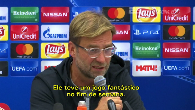 'O Coutinho voltou à forma, e isso é importante', diz Klopp; Carrera pede 'partida perfeita' do Spartak 'O Coutinho voltou à forma, e isso é importante', diz Klopp; Carrera pede 'partida perfeita' do Spartak