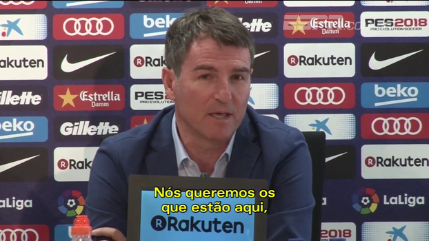 Secretário técnico do Barcelona desconversa saída de Neymar e Bertozzi diz que essa especulação 'é coisa pra vender jornal' Secretário técnico do Barcelona desconversa saída de Neymar e Bertozzi diz que essa especulação 'é coisa pra vender jornal'