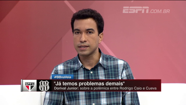 'Rodrigo Caio ainda não tem estofo para cobrar nada do Cueva', afirma Breiller 'Rodrigo Caio ainda não tem estofo para cobrar nada do Cueva', afirma Breiller