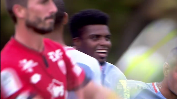 Jemerson, zagueiro ex-Atlético Mineiro, faz golaço de bicicleta em goleada do Mônaco; VEJA Jemerson, zagueiro ex-Atlético Mineiro, faz golaço de bicicleta em goleada do Mônaco; VEJA