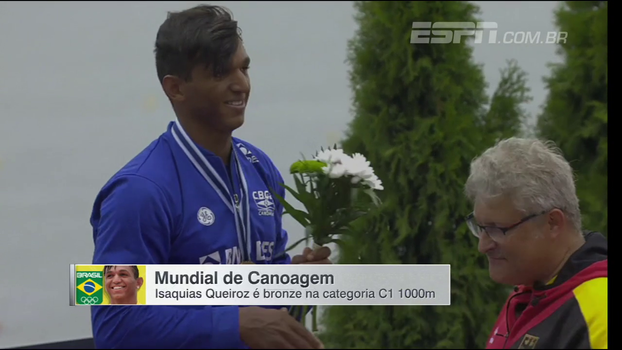 Isaquias Queiroz conquista medalha de bronze no Mundial de Canoagem; veja Isaquias Queiroz conquista medalha de bronze no Mundial de Canoagem; veja