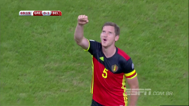 Eliminatórias Europeias: Gols de Grécia 1 x 2 Bélgica Eliminatórias Europeias: Gols de Grécia 1 x 2 Bélgica