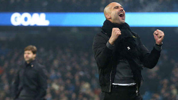 Guardiola já tem previsão de retorno de Gabriel Jesus: até 6 semanas Guardiola já tem previsão de retorno de Gabriel Jesus: até 6 semanas