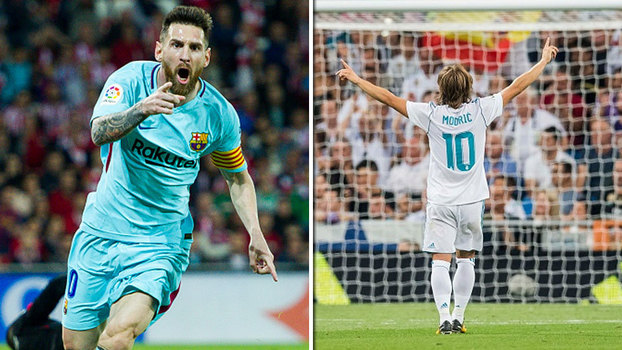 Real x Barça na Copa: delicie-se com lances de Messi e Modric, camisas 10 que se enfrentam na fase de grupos Real x Barça na Copa: delicie-se com lances de Messi e Modric, camisas 10 que se enfrentam na fase de grupos