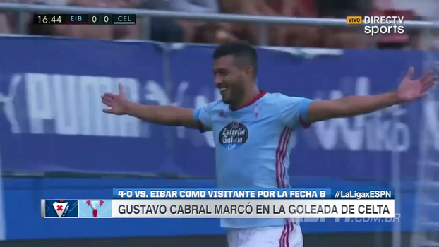 Celta de Vigo goleia Eibar fora de casa Celta de Vigo goleia Eibar fora de casa