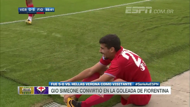 Com primeiro gol do filho de Simeone e golaço de falta, Fiorentina goleia fora de casa; veja os gols Com primeiro gol do filho de Simeone e golaço de falta, Fiorentina goleia fora de casa; veja os gols