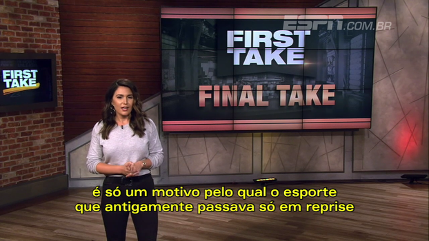 Concussões, falta de superestrelas e ‘veto’ de redes sociais: por que a NFL está sendo ultrapassada pela NBA Apresentadora da ESPN faz discurso mostrando por que a NFL está sendo ultrapassada pela NBA