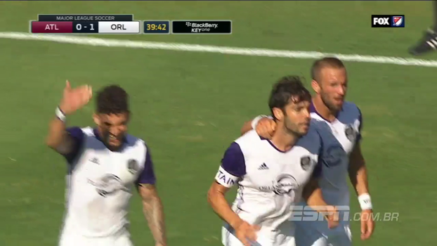 Na MLS, Kaká faz golaço de fora da área em empate do Orlando com o Atlanta Na MLS, Kaká faz golaço de fora da área em empate do Orlando com o Atlanta