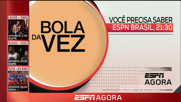 Bola da Vez com Fábio Carille, playoffs da MLS e NHL; veja os destaques da programação desta terça nos canais ESPN Bola da Vez com Fábio Carille, playoffs da MLS e NHL; veja os destaques da programação desta terça nos canais ESPN