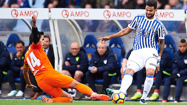 Málaga vence Real Sociedad de Willian José fora de casa e deixa lanterna de LaLiga Málaga vence Real Sociedad de Willian José fora de casa e deixa lanterna de LaLiga