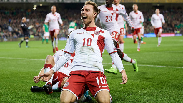 Eliminatórias europeias: Melhores momentos de Irlanda 1 x 5 Dinamarca Assista aos melhores momentos da vitória da Dinamarca sobre a Irlanda por 5 a 1!