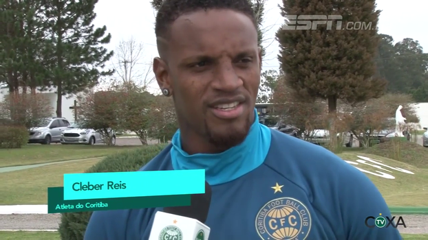 Reforço do Coritiba, Cleber se apresenta e diz: 'Espero poder agradar dentro e fora de campo' Reforço do Coritiba, Cleber se apresenta e diz: 'Espero poder agradar dentro e fora de campo'