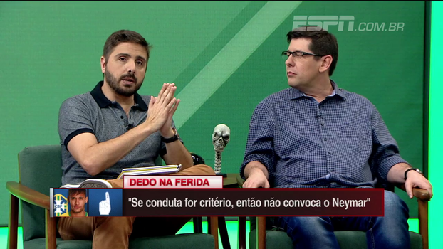 Quem deveria bater os pênaltis: Neymar ou Cavani? Bertozzi defende uruguaio, e Nicola o brasileiro Quem deveria bater os pênaltis: Neymar ou Cavani? Bertozzi defende uruguaio, e Nicola o brasileiro