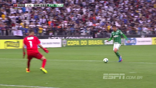 Tempo real: Palmeiras sai em bom contra-ataque, Guilherme Ferraz fica cara a cara, mas o goleiro Maltos salva Tempo real: Palmeiras sai em bom contra-ataque, Guilherme Ferraz fica cara a cara, mas o goleiro Maltos salva