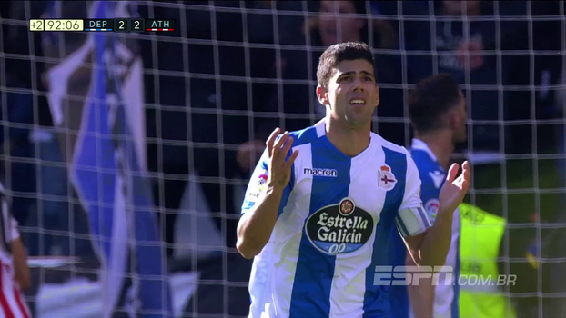 Bilbao fica na frente duas vezes, mas La Coruña busca empate em casa Bilbao fica na frente duas vezes, mas La Coruña busca empate em casa