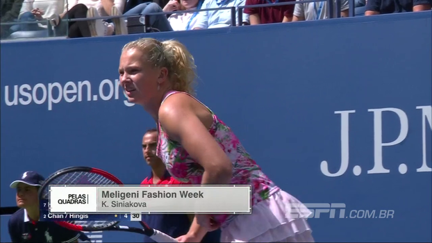 ‘Que coisa horrível!’: vestido florido de Siniakova é destaque no último Meligeni Fashion Week ‘Que coisa horrível!’: vestido florido de Siniakova é destaque no último Meligeni Fashion Week
