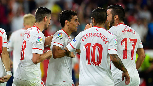 Com Sampaoli no estádio, Ganso titular e gol absurdo de Navas, Sevilla vence e assume vice-liderança na LaLiga Assista aos lances da vitória do Sevilla sobre o Las Palmas por 1 a 0!