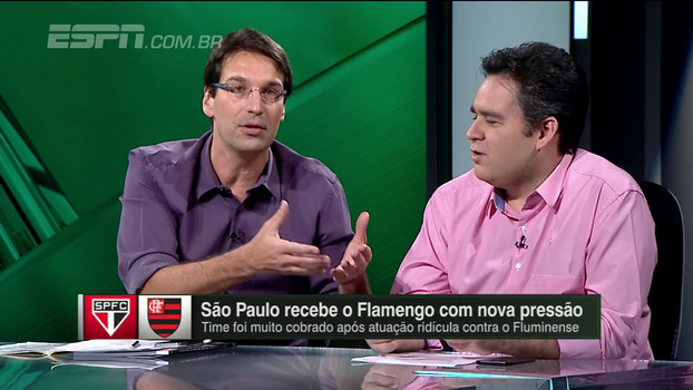 Arnaldo: 'São Paulo é o time mais previsível do Brasileiro. Razoável em casa e ridículo fora' Arnaldo: 'São Paulo é o time mais previsível do Brasileiro. Razoável em casa e ridículo fora'