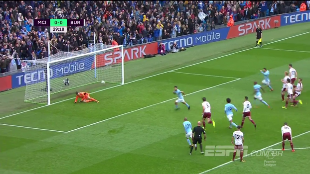Com recorde de Aguero e Jesus reserva, City vence Burnley e ainda comemora derrota do rival Manchester United Com recorde de Aguero e Jesus reserva, City vence Burnley e ainda comemora derrota do rival Manchester United