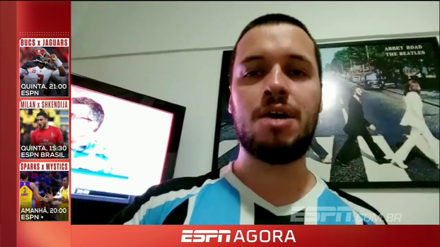 ESPN FC: Blogueiro do Grêmio lamenta calendário brasileiro e vê time focado nas Copas ESPN FC: Blogueiro do Grêmio lamenta calendário brasileiro e vê time focado nas Copas