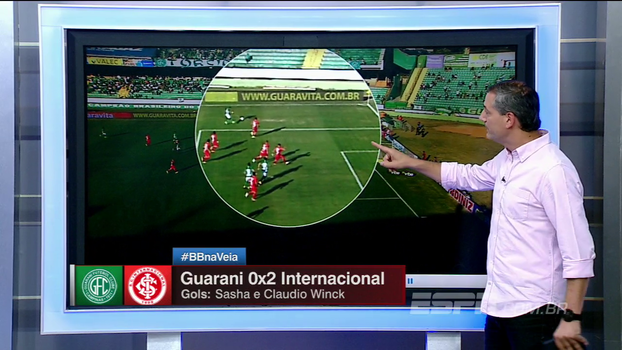 Pênalti para o Guarani? Sálvio nega: 'A bola bate no pé, não no braço' Pênalti para o Guarani? Sálvio nega: 'A bola bate no pé, não no braço'