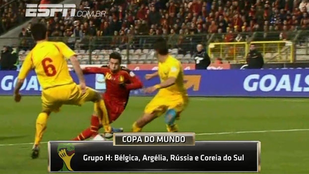 Grupo H: Bélgica, Argélia, Rússia e Coreia do Sul lutam por uma vaga Grupo H: Bélgica, Argélia, Rússia e Coreia do Sul lutam por uma vaga
