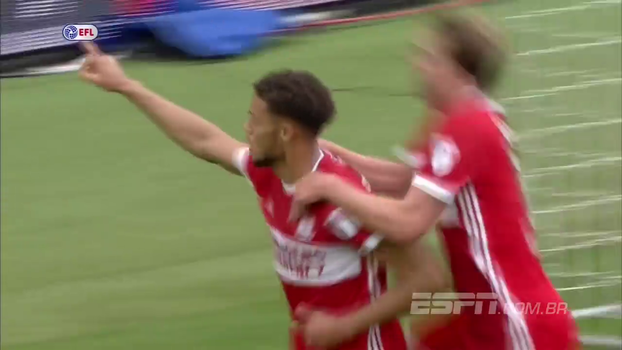 Championship: Gol de Middlesbrough 1 x 0 Sheffield United Championship: Gol de Middlesbrough 1 x 0 Sheffield United