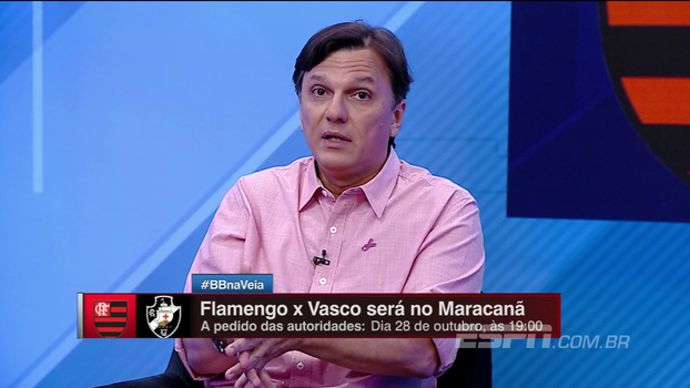 Após mudança de clássico para o Maracanã, Mauro questiona diretoria do Fla: ‘Por que não entra na justiça?’ Após mudança de clássico para o Maracanã, Mauro questiona diretoria do Fla: ‘Por que não entra na justiça?’