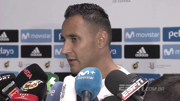 Muralha, K. Navas reforça felicidade, fala do golaço de Asensio e de como é defender chutes dele no treino; veja Muralha, K. Navas reforça felicidade, fala do golaço de Asensio e de como é defender chutes dele no treino; veja