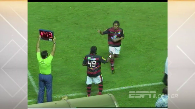 Com gols de Val Baiano e ‘Drogbinha’, Flamengo de Luxemburgo bateu Atlético-GO em 2010 Com gols de Val Baiano e ‘Drogbinha’, Flamengo de Luxemburgo bateu Atlético-GO em 2010