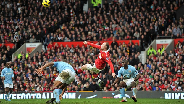 Patadas, coberturas e até bicicletas: veja o Top 10 de Rooney, que volta a enfrentar o City nesta segunda Patadas, coberturas e até bicicletas: veja o Top 10 de Rooney, que volta a enfrentar o City nesta segunda