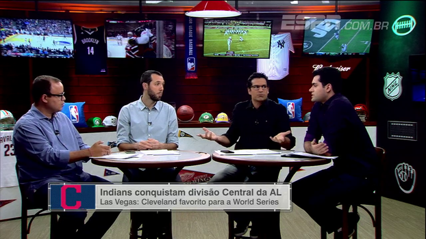 Campanha do Cleveland Indians deixa Paulo Antunes maravilhado: 'Tudo alinhado no momento certo' Campanha do Cleveland Indians deixa Paulo Antunes maravilhado: 'Tudo alinhado no momento certo'