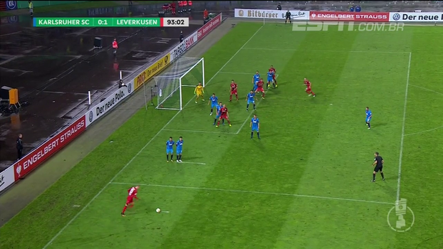 Leverkusen atropela Karlsruher na prorrogação e avança na Copa da Alemanha Assista aos gols da vitória do Leverkusen sobre o Karlsruher por 3 a 0!