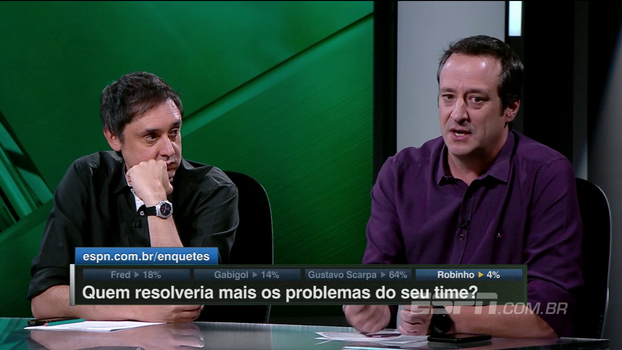 Gian diz que Fred seria uma 'aposta de menos risco' ao Flamengo: 'Tem poucos tiros mais certeiros que ele'