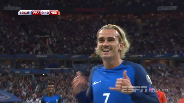 Eliminatórias europeias: Gols de França 4 x 0 Holanda Assista aos gols de França 4 x 0 Holanda
