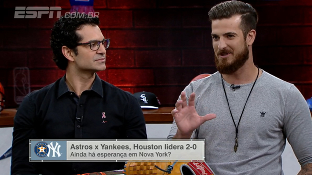 Rienzo diz que gostou mais de Astros e Yankees: 'Toda hora estava acontecendo alguma coisa' Rienzo diz que gostou mais de Astros e Yankees: 'Toda hora estava acontecendo alguma coisa'