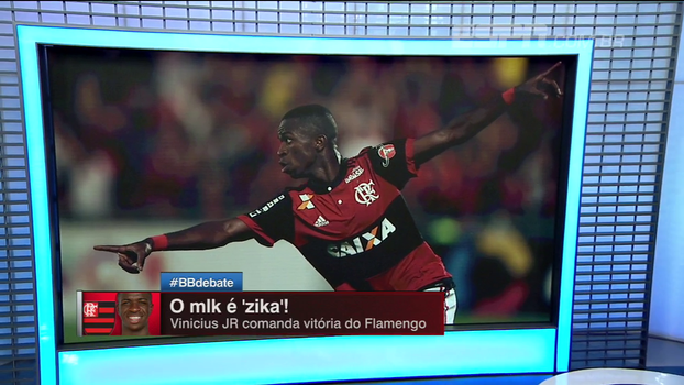 'Foi a primeira vez que foi o Vinicius Junior que esperávamos', BB Debate analisa atuação de joia do Flamengo 'Foi a primeira vez que foi o Vinicius Junior que esperávamos', BB Debate analisa atuação de joia do Flamengo