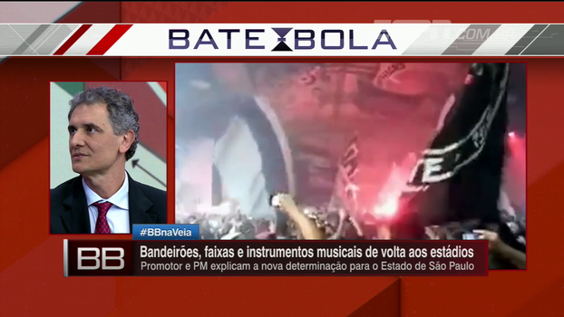 Bandeirões, faixas e instrumentos musicais vão voltar aos estádios de São Paulo Bandeirões, faixas e instrumentos musicais vão voltar aos estádios de São Paulo