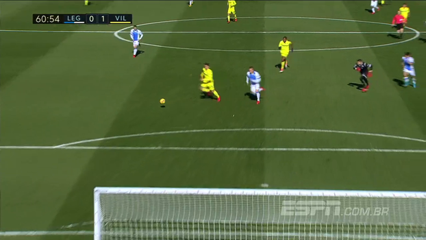 De virada e com gol de brasileiro, Leganés vence Villarreal De virada e com gol de brasileiro, Leganés vence Villarreal
