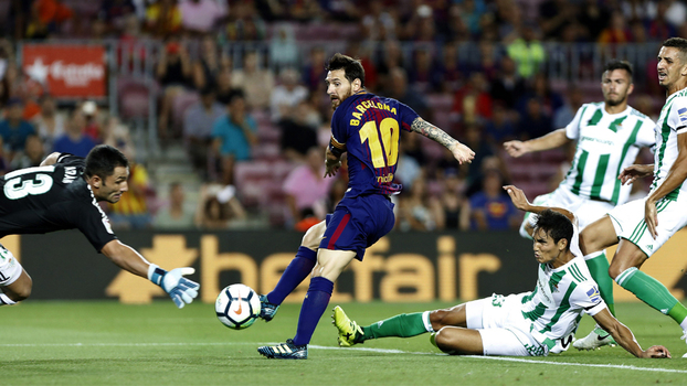 LaLiga: Melhores momentos de Barcelona 2 x 0 Betis Veja os melhores momentos da vitória do Barcelona sobre o Betis pela LaLiga!