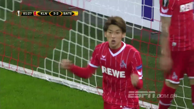 Com 2 gols e assistência, Osako comanda vitória de virada do Colônia, que amarga a lanterna do Grupo H Com 2 gols e assistência, Osako comanda vitória de virada do Colônia, que amarga a lanterna do Grupo H