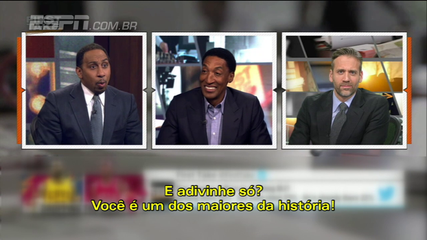 Ex-parceiro de Jordan, Scottie Pippen coloca LeBron como maior da história e comentarista da ESPN se descontrola Ex-parceiro de Jordan, Scottie Pippen coloca LeBron como maior da história e comentarista da ESPN se descontrola