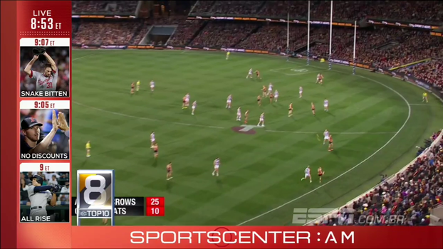 Arremesso de almofadas, hóquei na grama e muitos outros esportes curiosos no Top10 do 'SportsCenter' Arremesso de almofadas, hóquei na grama e muitos outros esportes curiosos no Top10 do 'SportsCenter'