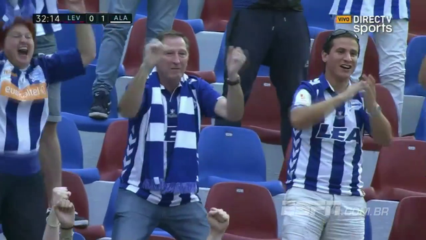 Alavés derrota Levante fora de casa e conquista primeiros pontos na LaLiga Alavés derrota Levante fora de casa e conquista primeiros pontos no LaLiga