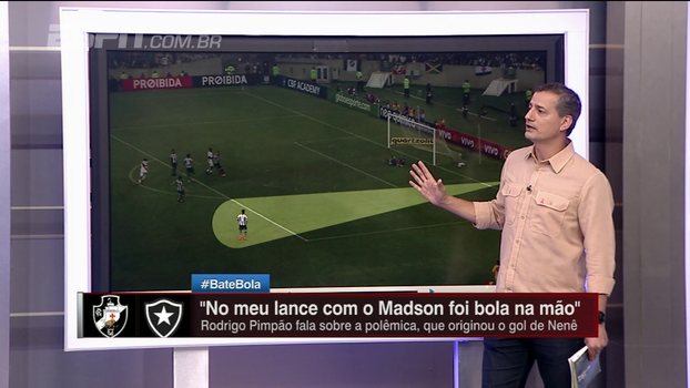 'Grau de dificuldade altíssimo'; Sálvio Spinola avalia lances polêmicos em Vasco x Botafogo 'Grau de dificuldade altíssimo'; Sálvio Spinola avalia lances polêmicos em Vasco x Botafogo