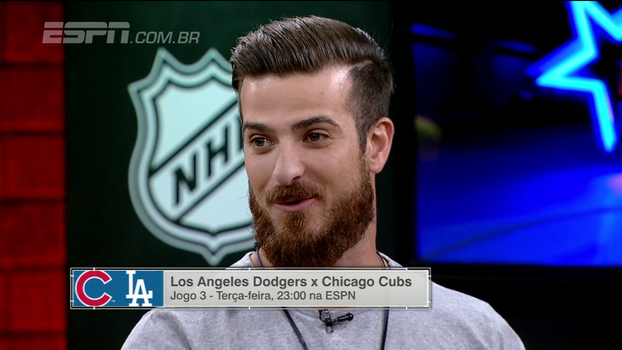 André Rienzo revela torcida pelos Cubs e analisa vantagem dos Dodgers: 'Tem jogo ainda' André Rienzo revela torcida pelos Cubs e analisa vantagem dos Dodgers: 'Tem jogo ainda'