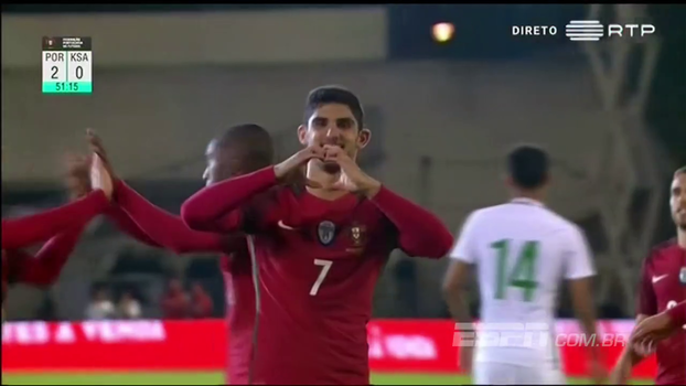 Sem Cristiano Ronaldo, Portugal vence amistoso contra a Arábia Saudita Sem Cristiano Ronaldo, Portugal vence amistoso contra a Arábia Saudita
