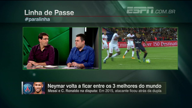 Bertozzi coloca outros jogadores à frente de Neymar e avalia diferença para Cristiano Ronaldo e Messi: 'De 2015 para cá, aumentou' Bertozzi coloca outros jogadores à frente de Neymar e avalia diferença para Cristiano Ronaldo e Messi: 'De 2015 para cá, aumentou'